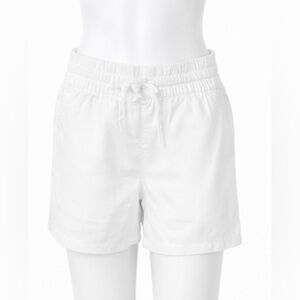 Southern Marsh White Shorts | Pull-On | Comfy Cute | Small NWT